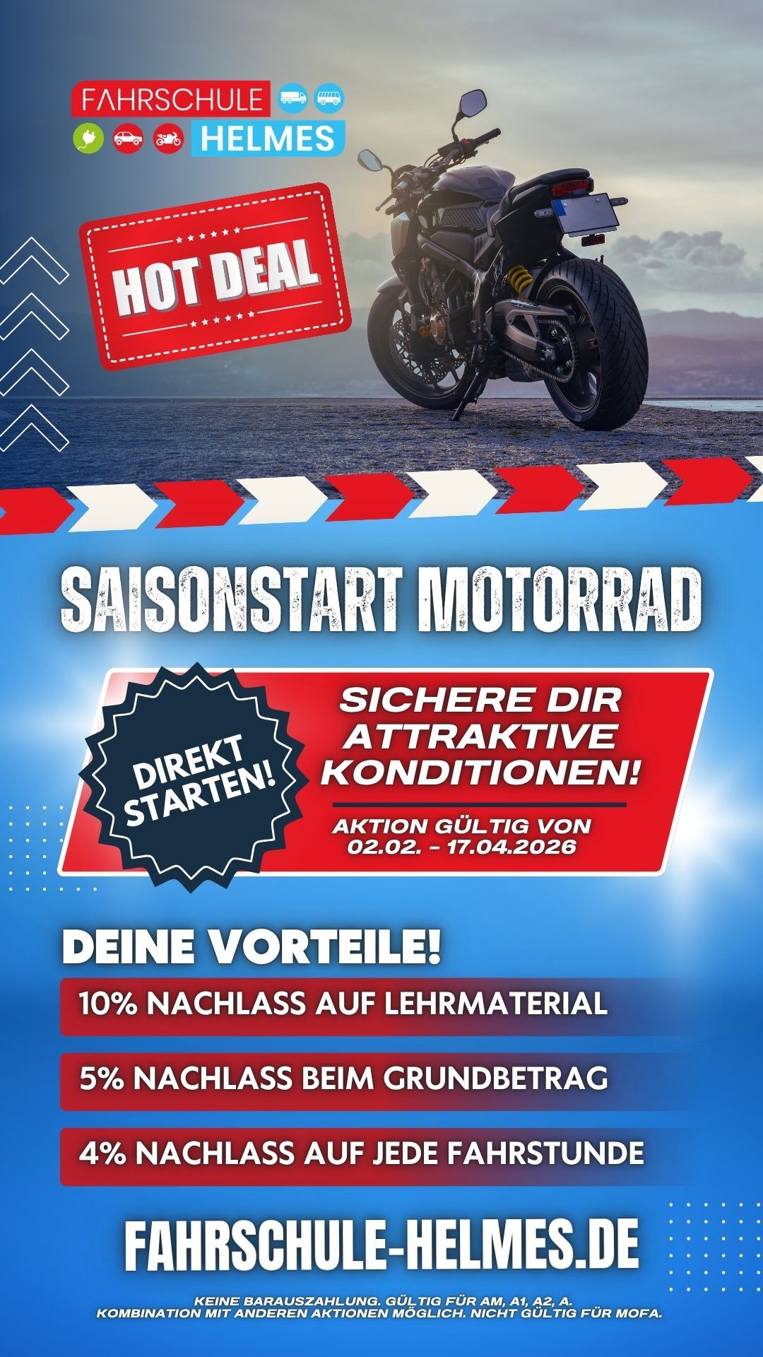 Motorrad Aktion FS Helmes