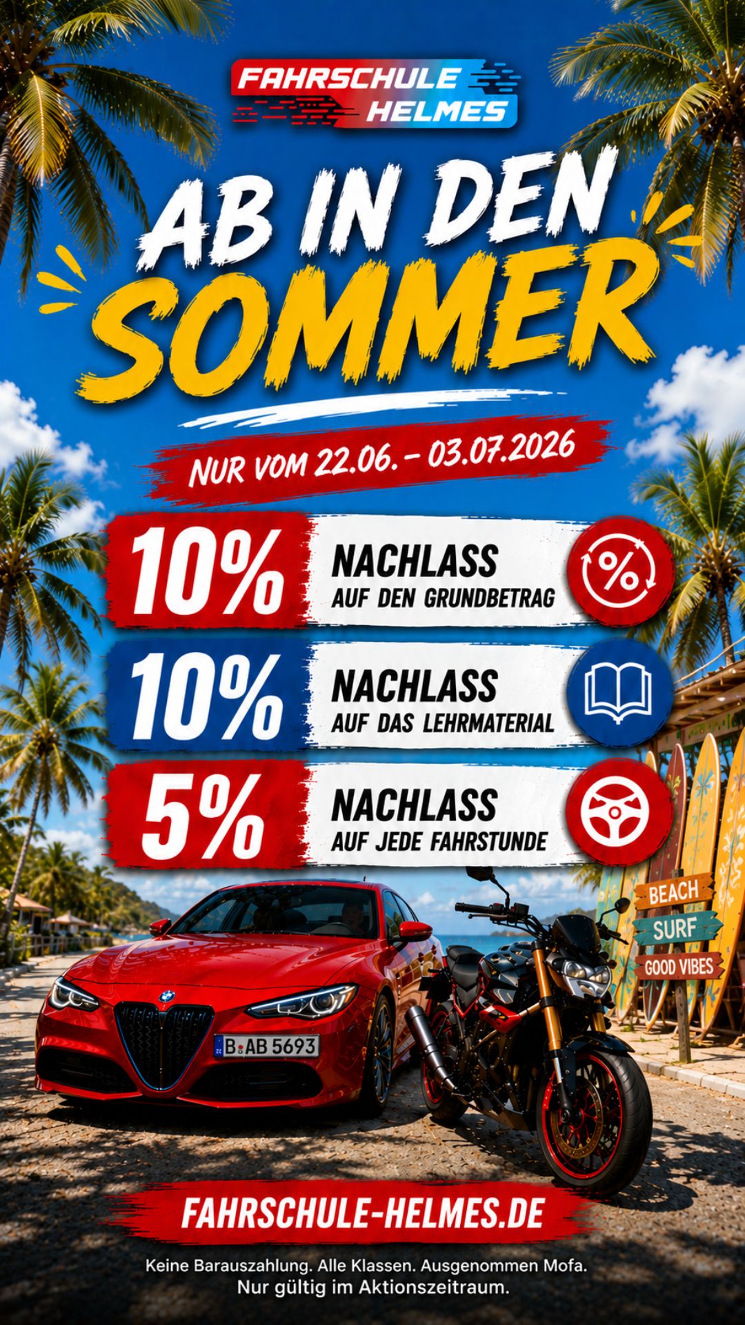 Ab in den Sommer Aktion